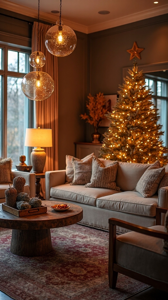 professional holiday lighting display