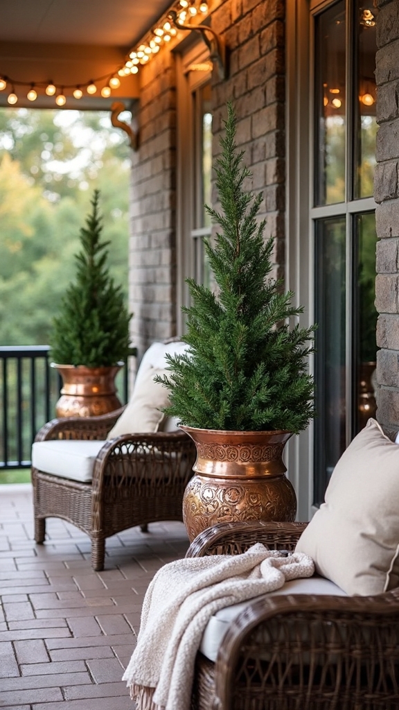 refined versatile evergreen holiday arrangements