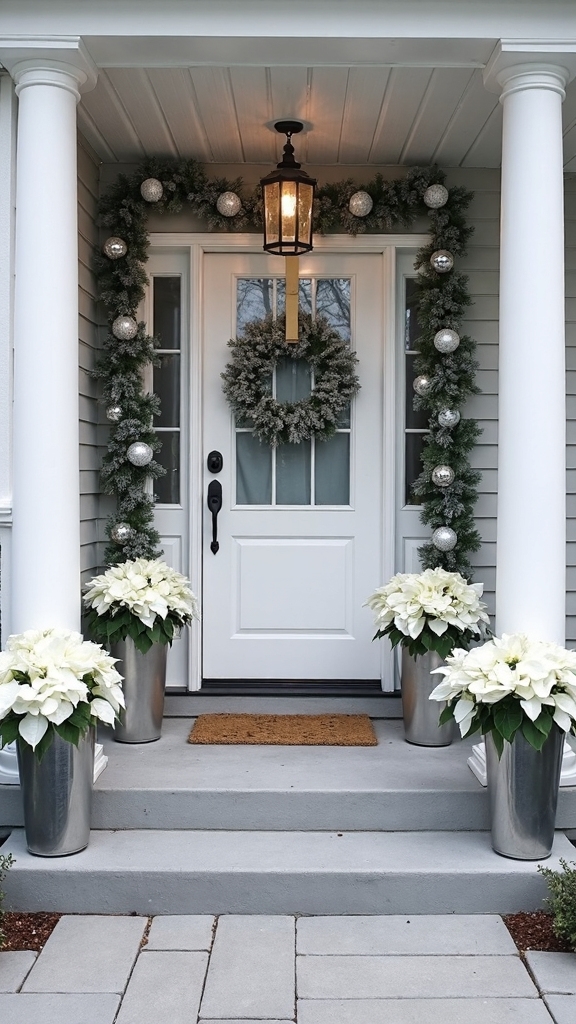 refined winter monochromatic elegance