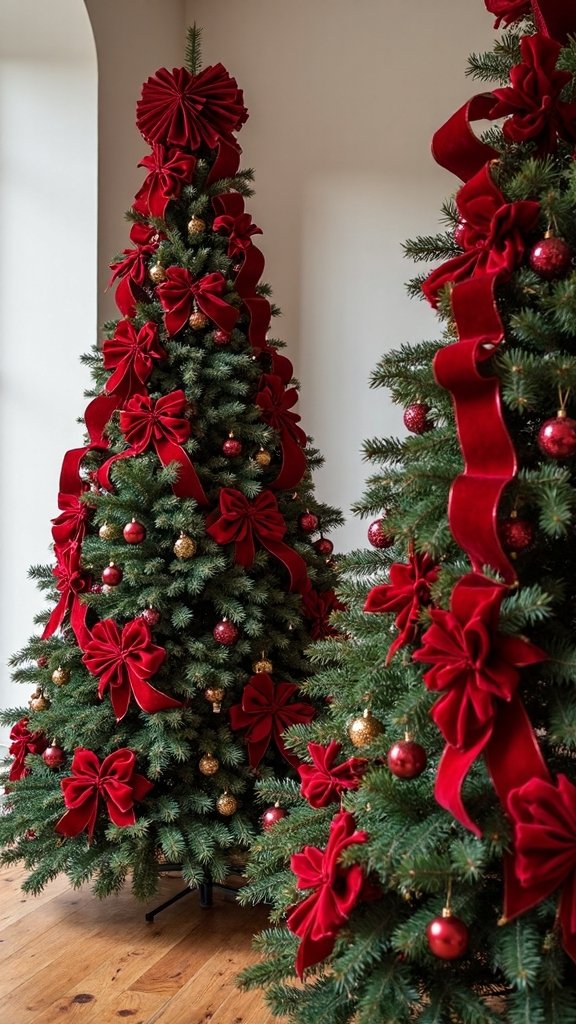ribbon elevates christmas tree decor
