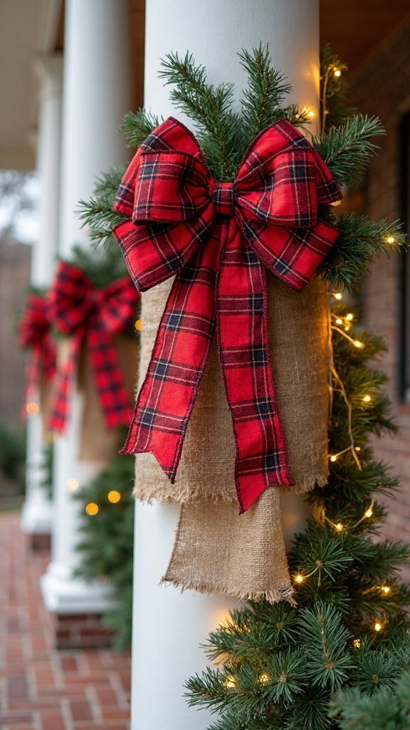 rustic cozy farmhouse inspired holiday decor