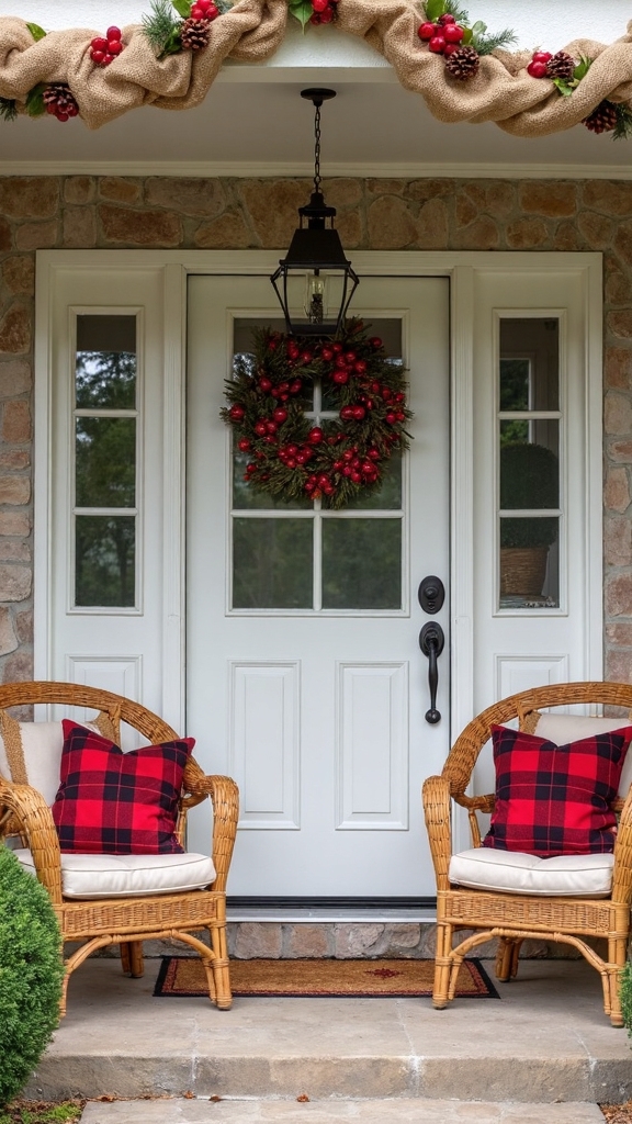 rustic elegant weatherproof holiday accents