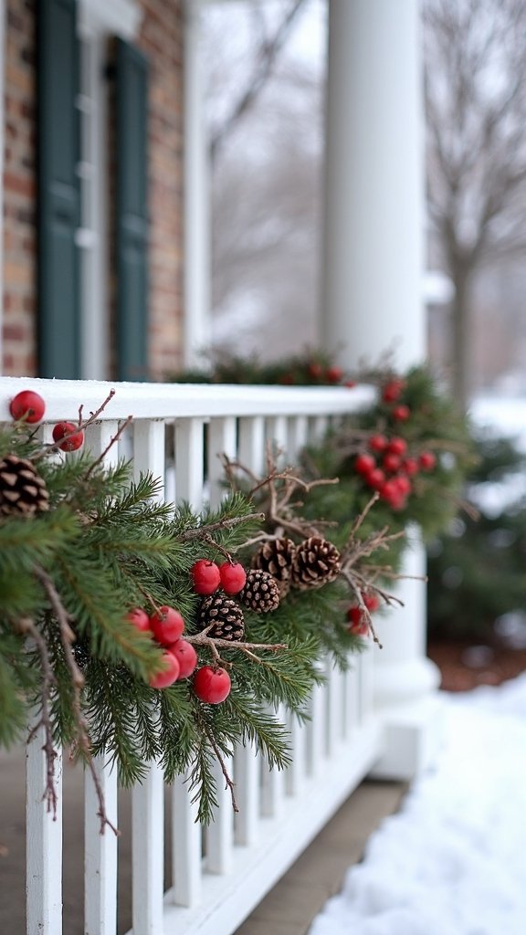 rustic festive customizable porch decor