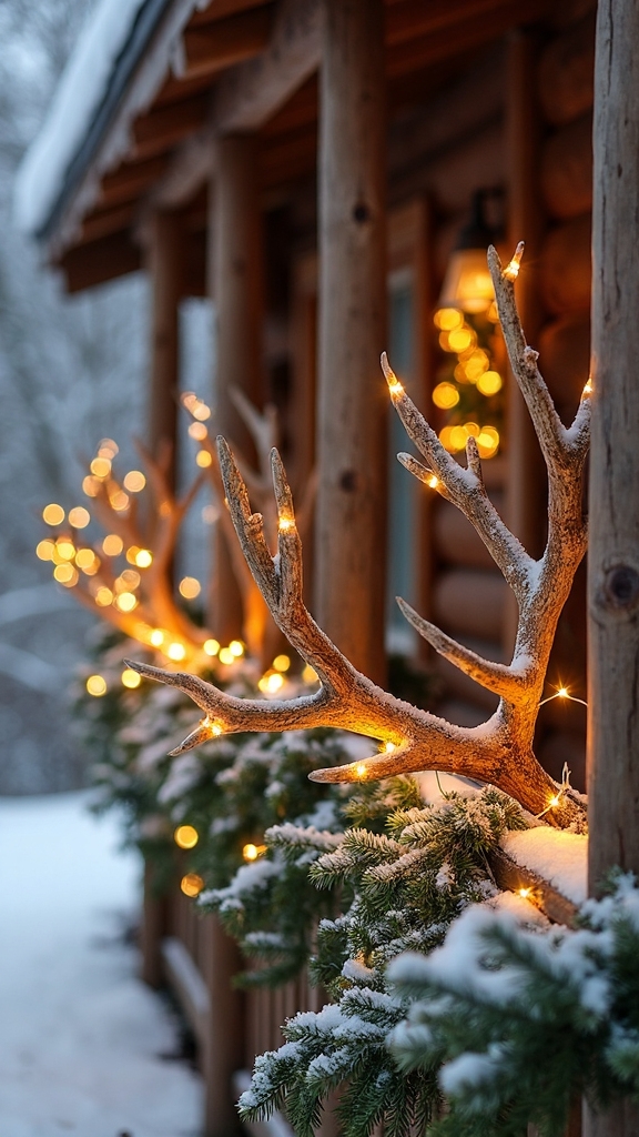 rustic illuminated textured magical