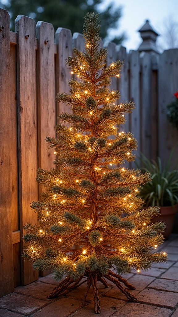 rustic natural organic twig tree