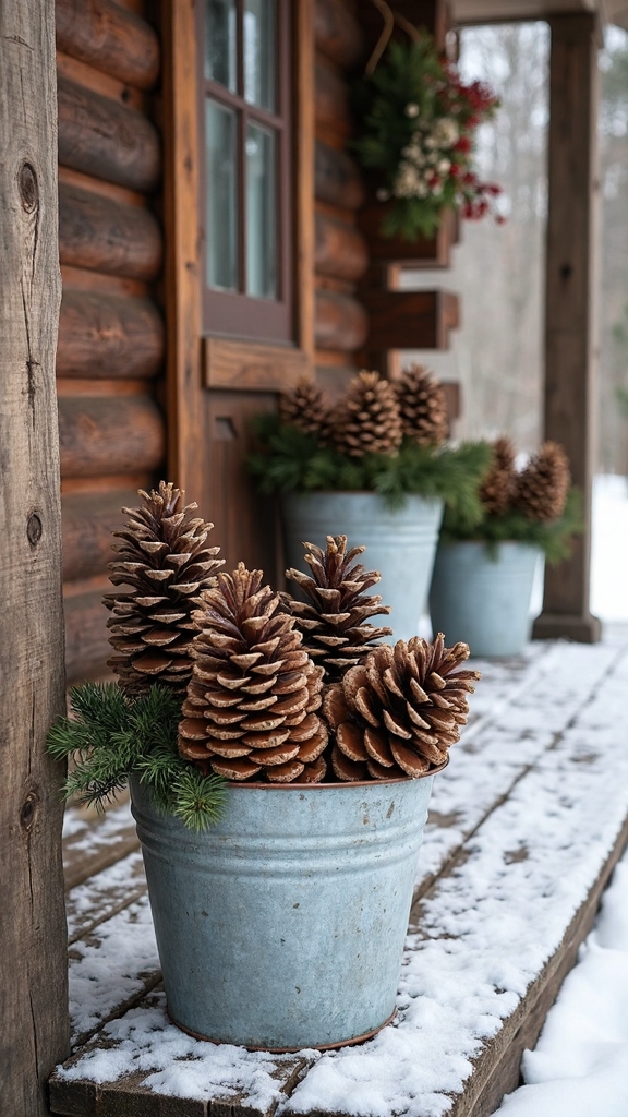 rustic nature inspired decorative focal point