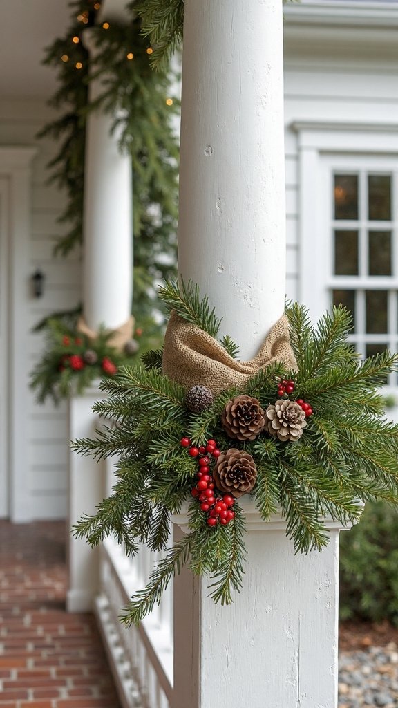 rustic textural elevated farmhouse entrance
