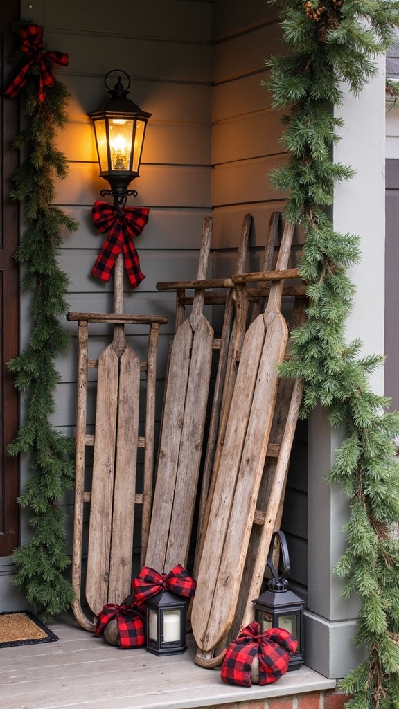 rustic vintage cozy layered