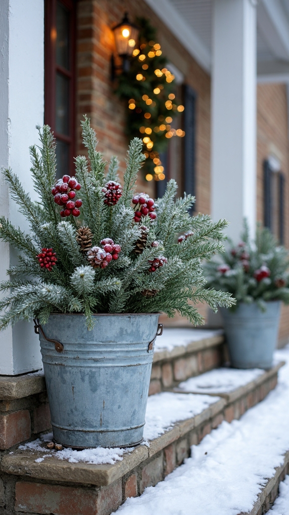 rustic vintage holiday charm displays