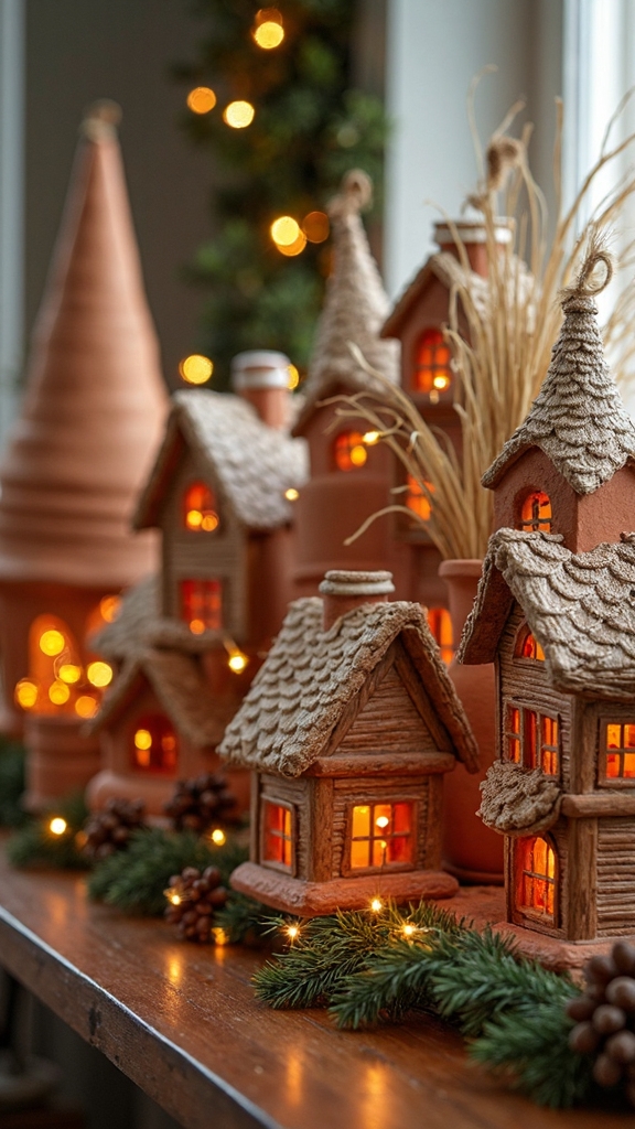 rustic whimsical miniature nature inspired