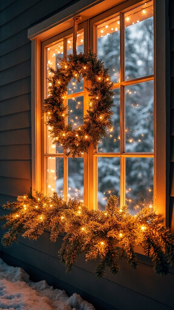 seamless indoor outdoor holiday aesthetic connection