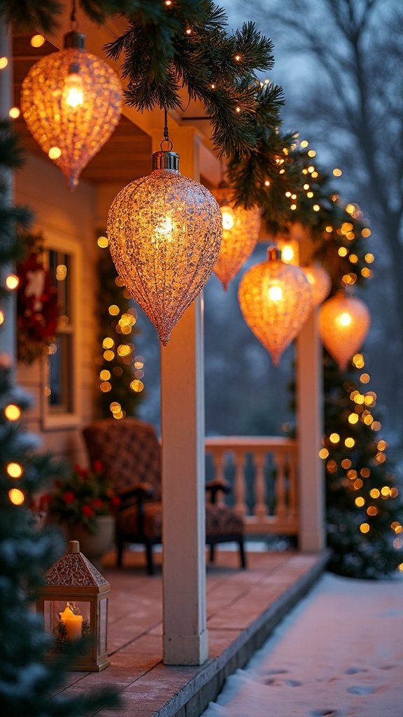 sophisticated illuminated adjustable holiday decor