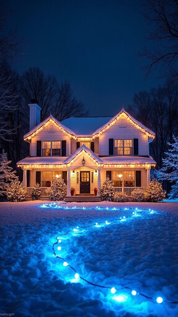 sophisticated ombre lighting winter magnum opus