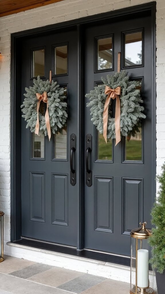 sophisticated outdoor christmas decor ideas