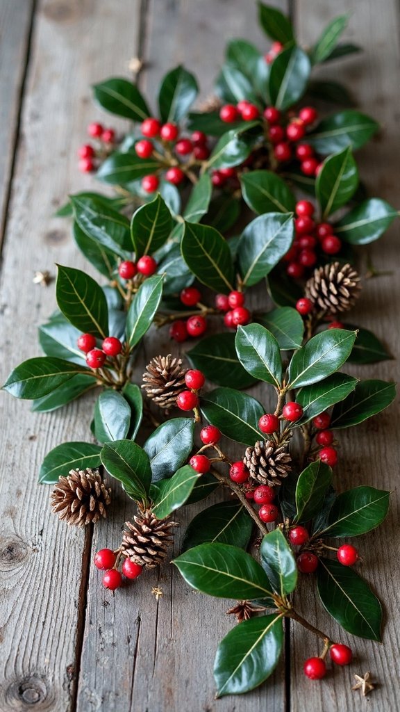 sophisticated southern christmas greenery arrangement