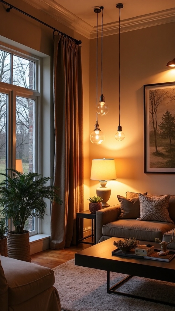 strategic lighting creates visual impact