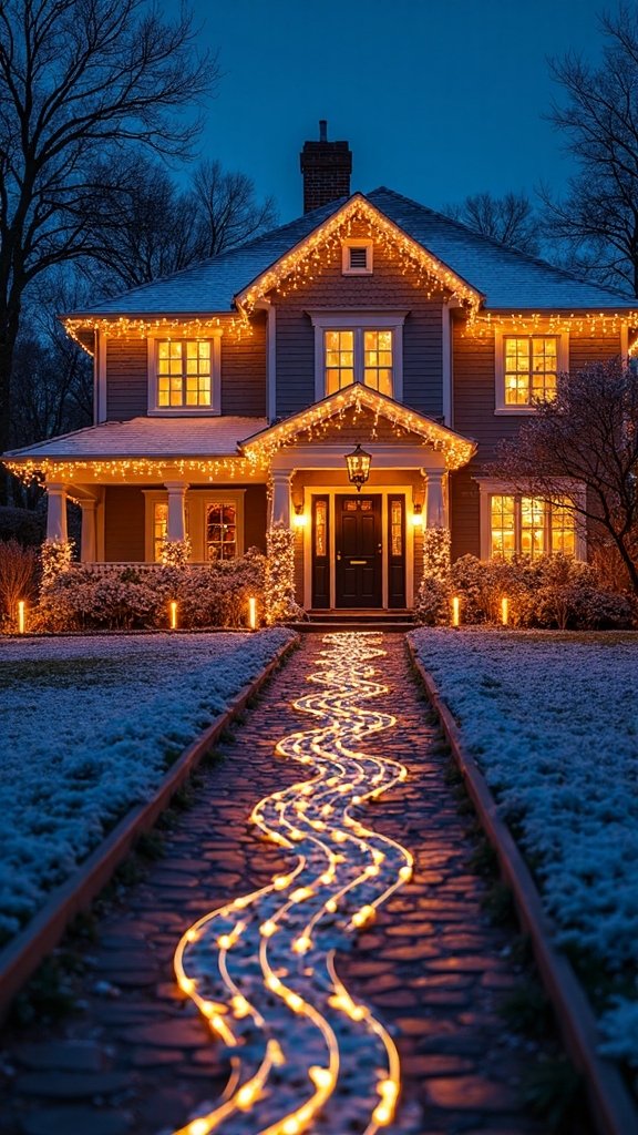 synchronized musical light display entertainment