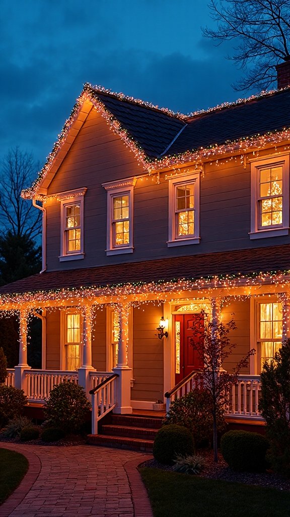 synchronized musical light display spectacle