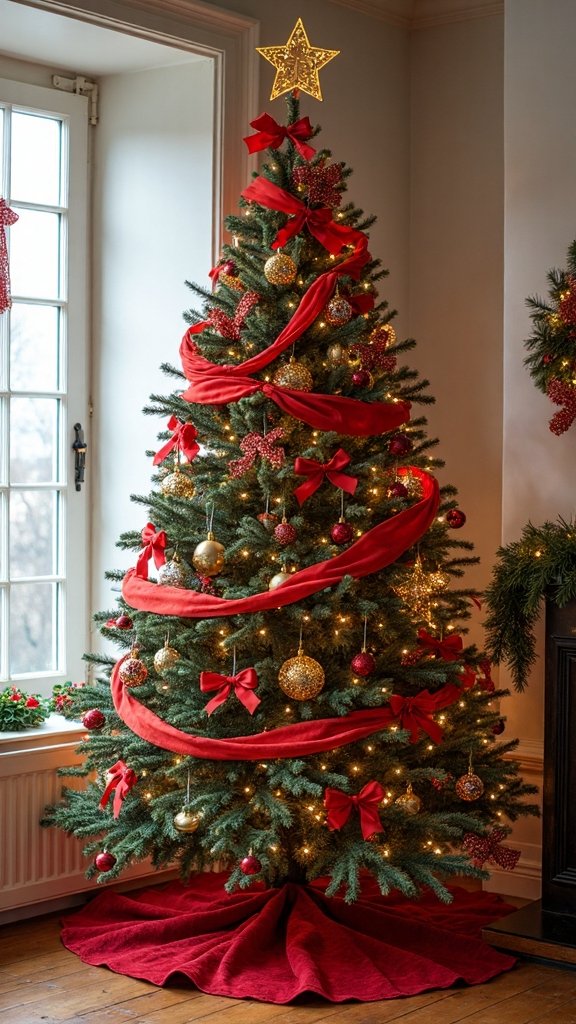 thoughtful balanced ribbon placement prevents clutter
