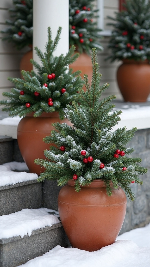 timeless elegance of pine and holly