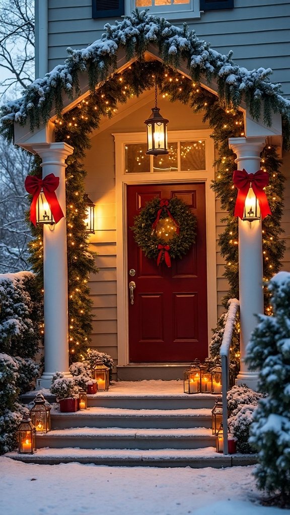timeless outdoor christmas decorations