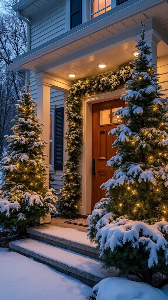 timeless refined illuminated customizable topiary trees