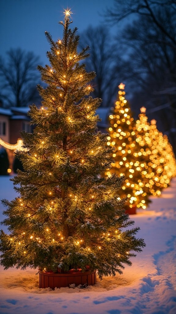 tomato cage christmas trees budget friendly
