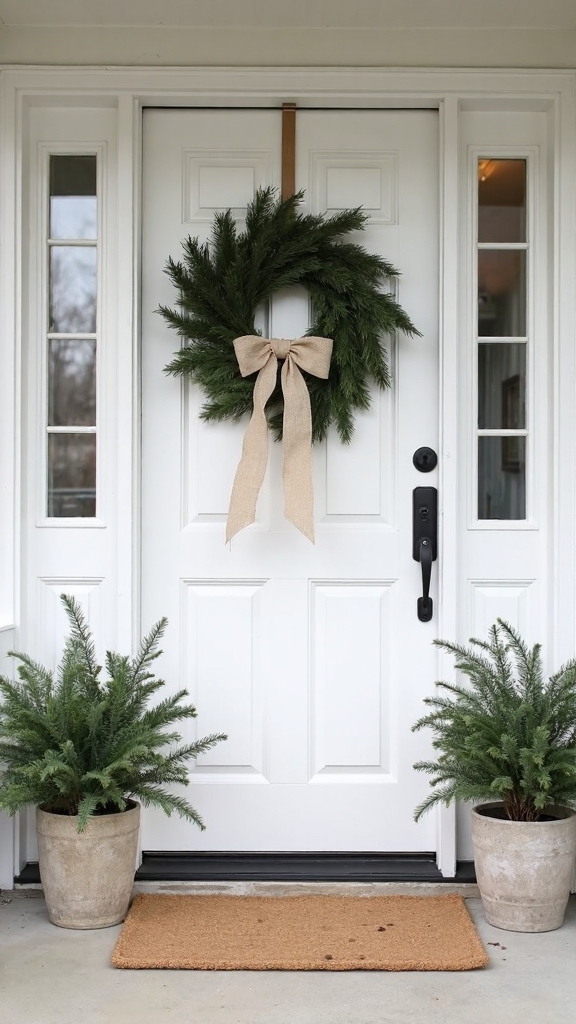 understated elegant neutral christmas decor