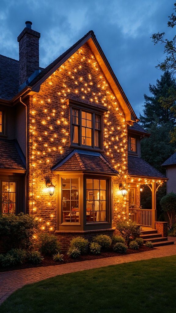 uniform consistent expansive illuminated exterior displays