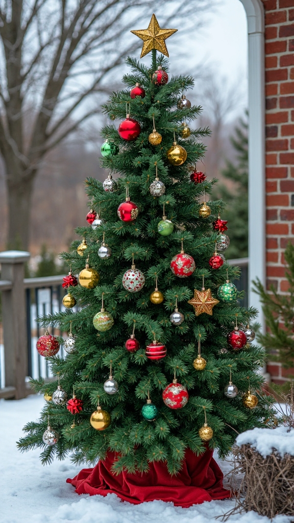 upside down chaotic grinch inspired christmas tree