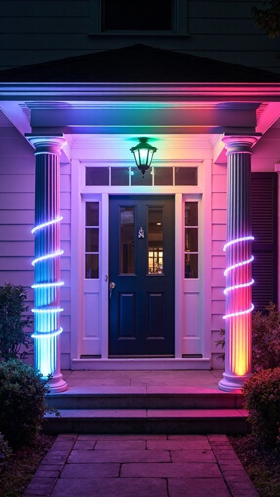 versatile color shifting architectural lighting displays