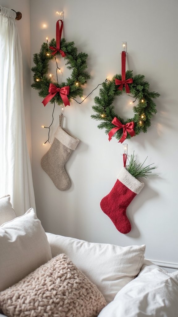 versatile damage free temporary christmas decorations