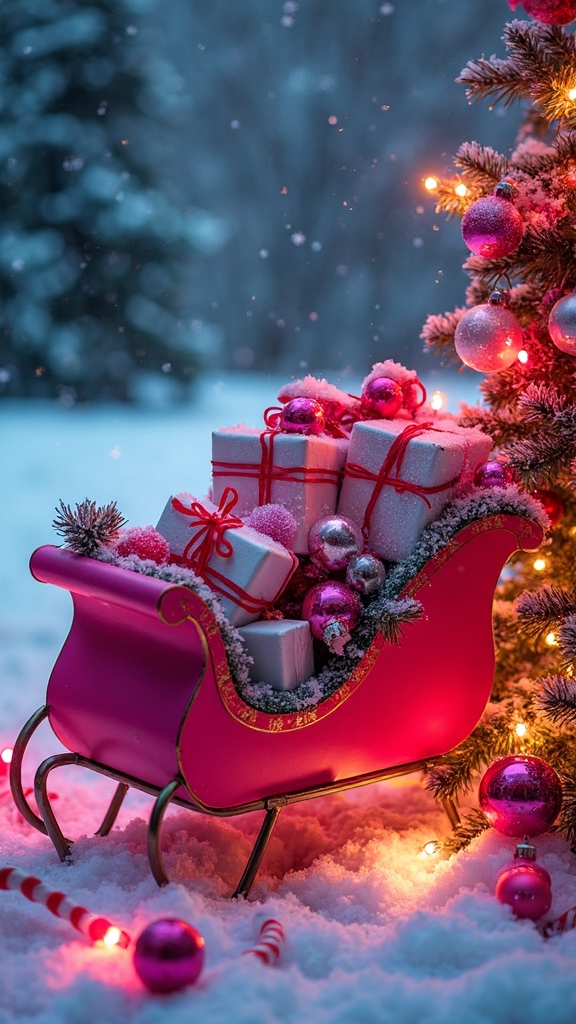 vibrant glamorous dazzling unconventional