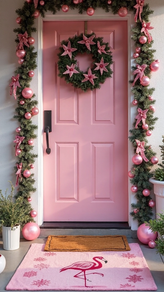 vibrant holiday welcome focal point