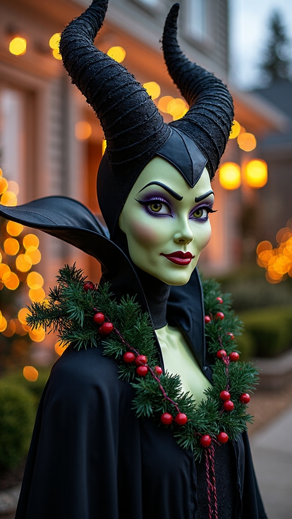 villains festive character transformations
