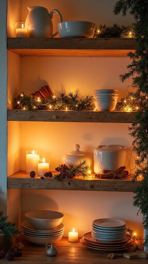 warm inviting holiday lighting displays