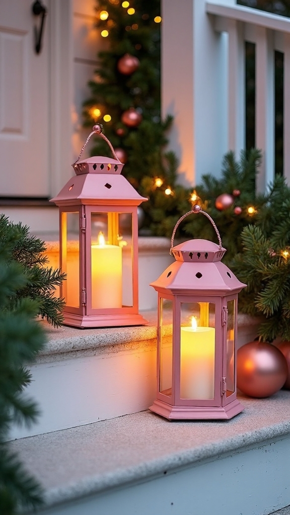 warm soft battery powered layered lighting