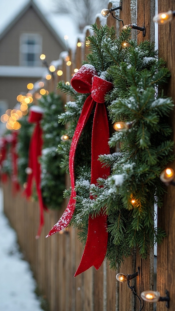 weather resistant exterior wreaths