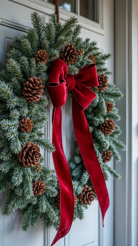 welcoming entryway holiday decoration inspiration