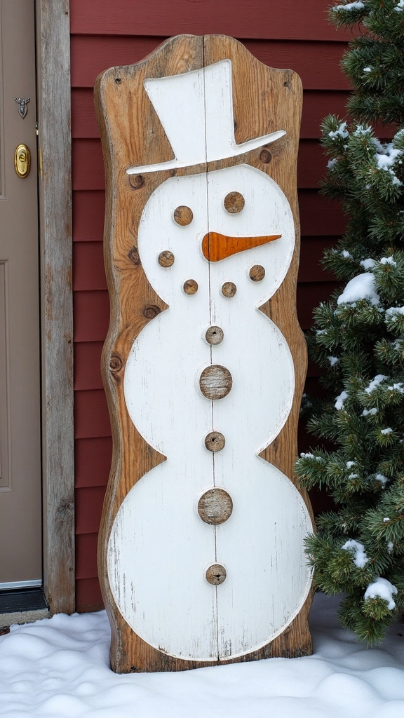 whimsical seasonal porch character displays
