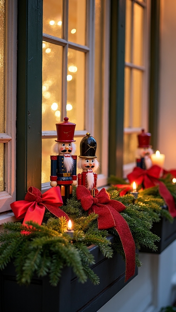 window box nutcracker displays