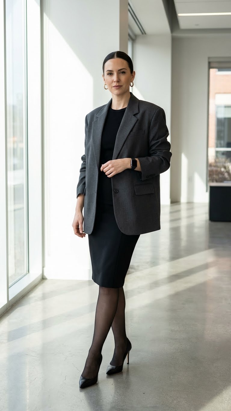 13 Classy Black Skirt Outfit Ideas for Winter You’ll Love