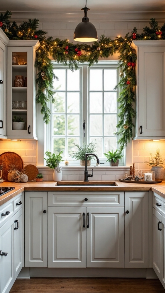 christmas decor kitchen ideas