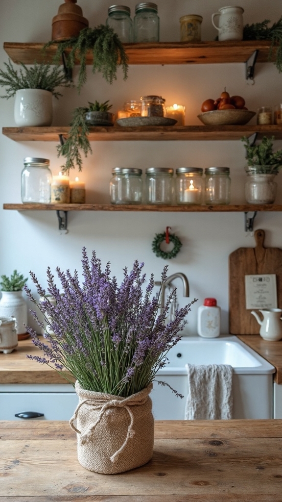 cozy natural homespun rustic christmas