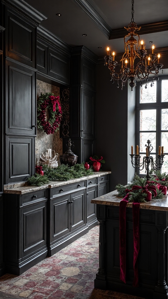 dramatic gothic moody sophisticated