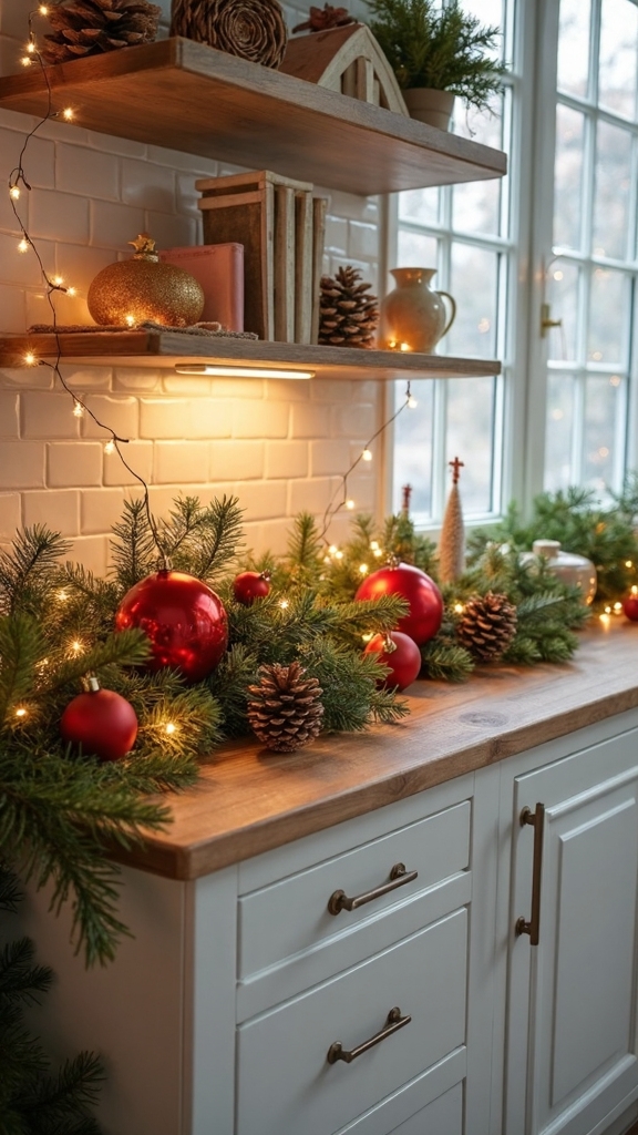 dreamy christmas kitchen decor ideas