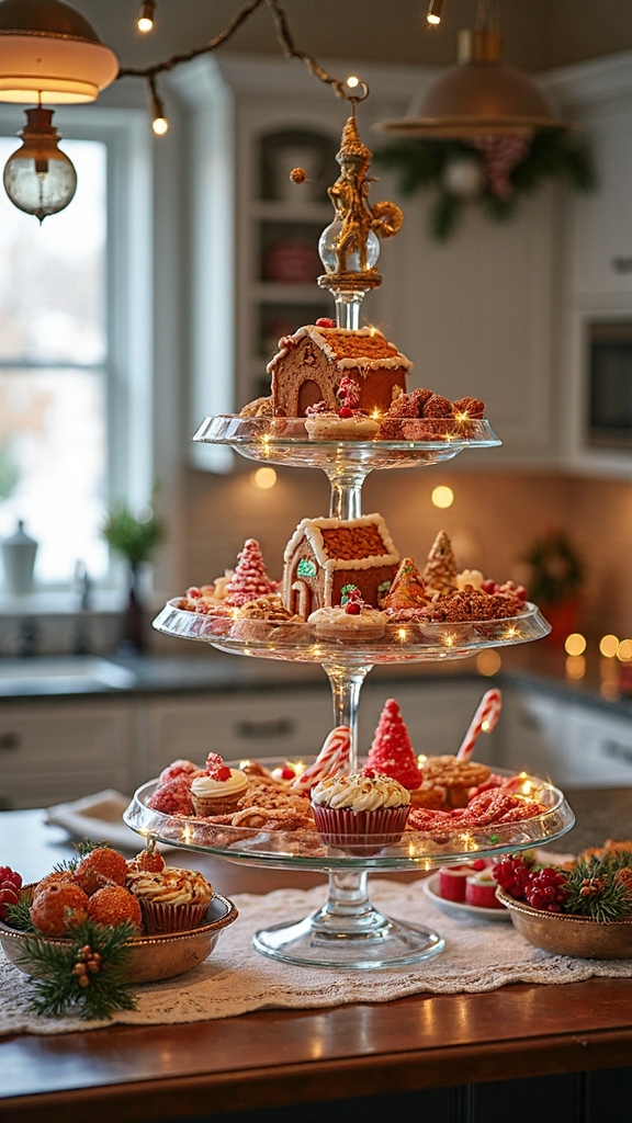efficient holiday baking workstation organization