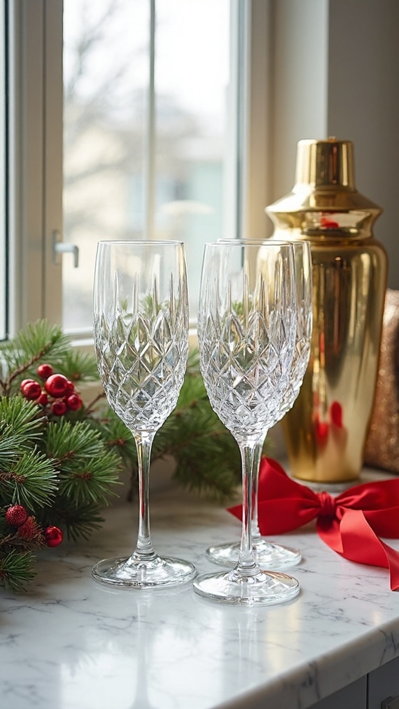 elegant glassware elevates memorable experiences