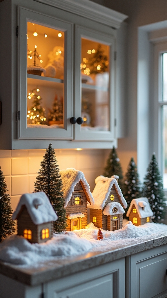 enchanting holiday village winter wonderland