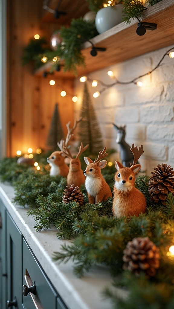 enchanting woodland holiday decor